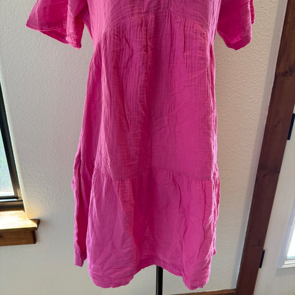 GAP Pink Midi Dress - Picture 6 of 9